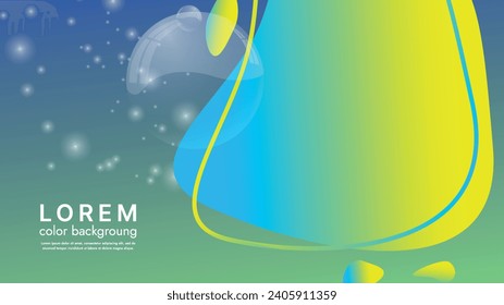 Esta ilustración abstracta presenta un diseño moderno y colorido que impresiona con las formas geométricas y las transiciones de color. Se puede usar como fondo para sitios web, afiches y banners publicitarios.