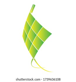 This is an abstract image of a typical Indonesian food diamond