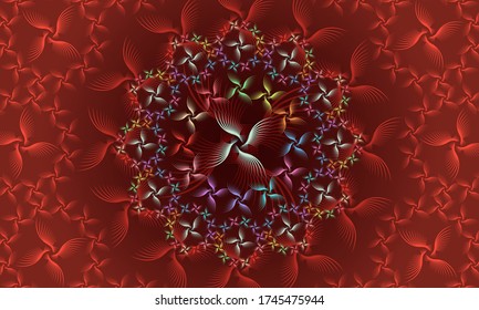 Este diseño de líneas abstractas está hecho de una forma sencilla que se transforma en una forma más compleja, colorida y única. Es adecuado para iconos, símbolos, logotipos, fondos o plantillas.
