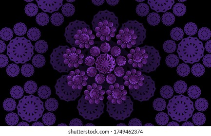 This abstract line art design is made from a simple form that is transformed into a more complex, colorful and unique form. It is suitable for icons, symbols, logos, backgrounds or templates.
