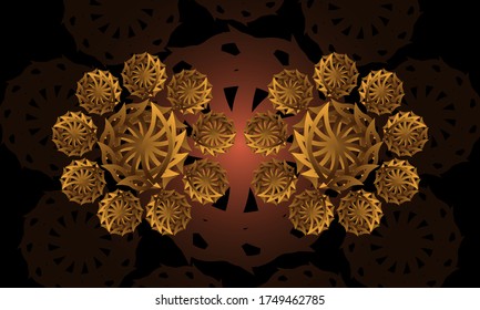 This abstract line art design is made from a simple form that is transformed into a more complex, colorful and unique form. It is suitable for icons, symbols, logos, backgrounds or templates.

