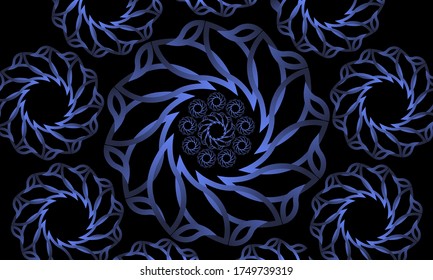 Este diseño de líneas abstractas está hecho de una forma sencilla que se transforma en una forma más compleja, colorida y única. Es adecuado para iconos, símbolos, logotipos, fondos o plantillas.
