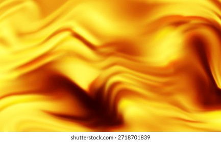 Este pano de fundo abstrato e luxuoso transmite glamour, elegância e premium tecido de seda estetics.golden que mostra ondas fluindo, textura listrada, 