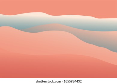 This abstract minimal shape tone. smooth mountain imagine. colors gradient background. colors excusive. for poster and postcard. design by esp10.