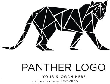 This is an Abstract shaped Panther. You can use this logo as a minimal and unique logo for sports logo or any branding related to a Panther or a Tiger 