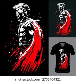 This Abstract Spartan Kaos Vector design is very good for use in t-shirt designs or logo designs.