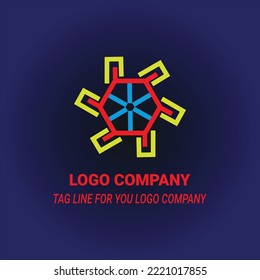 This is an abstract vector graphic design. Designs can be used as design elements for images, logos, clips, icons, and more. This design is radial and has color.