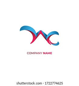 este es un diseño abstracto del logotipo de letra vectorial W, elemento de logotipo fácilmente editable, este diseño representa una elegante marca corporativa.  
