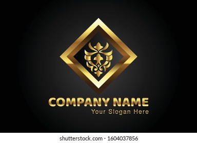 This is the Aceh ornament logo combined with a shield, this gold design is very attractive and unique, this logo can be used for companies, brochures, websites, mugs, stickers, and posters.