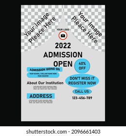 This is Admission Flyer Design