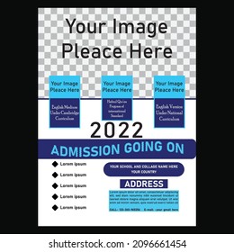 This is Admission Flyer Design