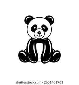 Este design de personagem de panda de desenhos animados adorável captura a essência divertida da vida selvagem. Perfeito para ilustrações infantis, cartazes e decoração.