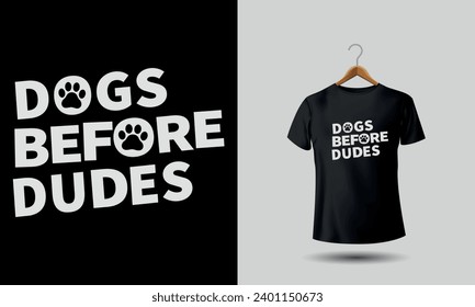 This adorable dog tshirt design is sure to melt hearts and spark conversation