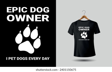 This adorable dog tshirt design is sure to melt hearts and spark conversation