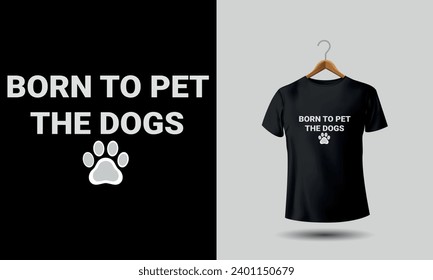 This adorable dog tshirt design is sure to melt hearts and spark conversation
