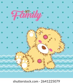 This adorable little bear, bird character is full of charm and warmth — perfect for children’s books, nursery decor, or playful product packaging. Soft, friendly, and designed to melt hearts.