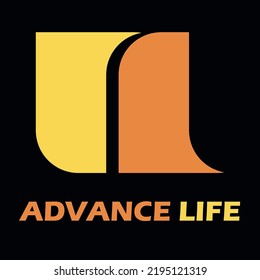This is a advance life logo design. This design made by shape element.