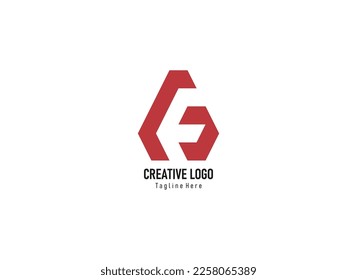 Este logotipo de la letra "AF" es muy adecuado para empresas y productos de alta categoría