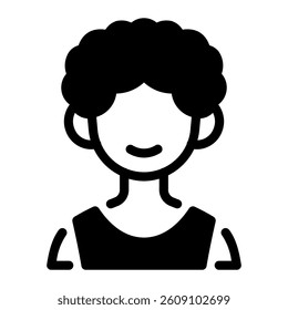 This African boy icon is suitable for Africa, Africa Day, etc