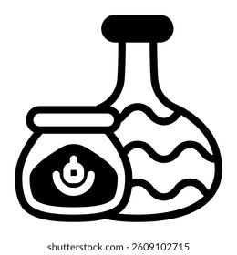 This African Pottery icon is suitable for Africa, Africa Day, etc