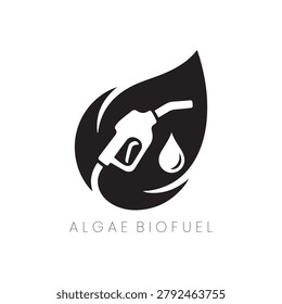This Algae Biofuel logo reflects cutting-edge renewable energy technology. A sleek Algae Biofuel logo highlights ecological commitment, ensuring your Algae Biofuel logo remains visually iconic and highly professional.