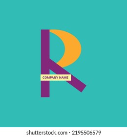 This Alphabet Logo Design for R can be used commercially.