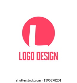 This is alphabet logo with simple style