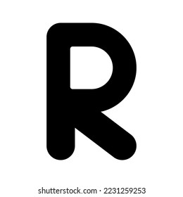 this is a Alphabet R icon
icon with glyph and pixel perfect style
this is one of the icons from the icon sets with Alphabet and number theme