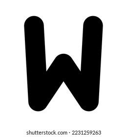 this is a Alphabet W icon
icon with glyph and pixel perfect style
this is one of the icons from the icon sets with Alphabet and number theme