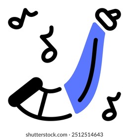 This Alphorn icon is suitable for Oktoberfest, Festival, Traditional German event, etc.