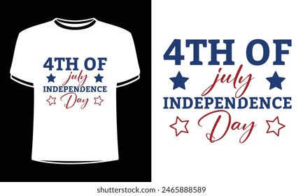 Este es el increíble diseño de camisetas del 4 de julio, día de la independencia, para gente inteligente. Diseño de camiseta de día Independiente de moda de Estados Unidos. Plantilla de diseño de camiseta para el día Independiente.