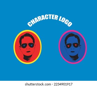 This is amazing character logo for your brandcompany.