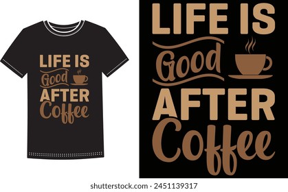 This is amazing coffee t-shirt design for smart people. Coffee t-shirt design vector. T-shirt Design template for Father's day.