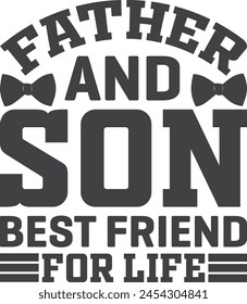 This is amazing Father's Day t-shirt design for smart people. Father's day t-shirt design vector. T-shirt Design template for Father's day.