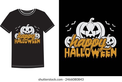 This is amazing happy halloween t-shirt design for smart people. Trendy Halloween Pumpkin Boo Ghost t shirt design template.