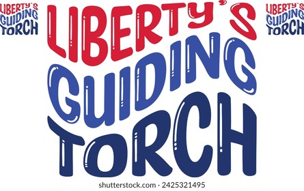 This is amazing Liberty guiding torch  t-shirt design for smart people. Happy President day t-shirt design vector.