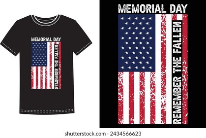 This is amazing memorial day remember the fallen t-shirt design for smart people. Happy Memorial Day t-shirt design vector.