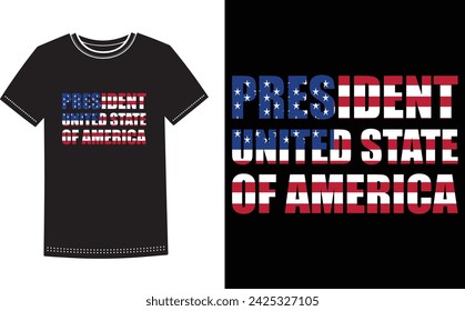 This is amazing Presidents united state of America t-shirt design for smart people. Happy President day t-shirt design vector.
