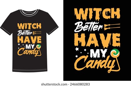 Esta es una bruja increíble, mejor que tenga mi diseño de camiseta de caramelo para gente inteligente. Plantilla de diseño de camiseta de Halloween Pumpkin Boo Ghost de moda.