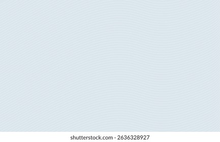 This amber features an abstract vector design with a light blue background filled with a pattern of white horizontal curved lines. These lines are arranged parallel with consistent spacing,