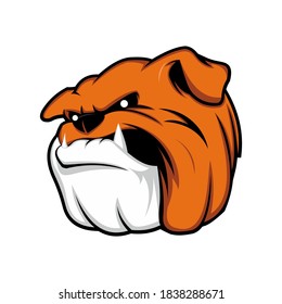 this is a angry dog logo