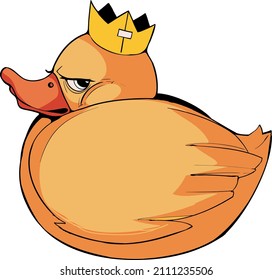 this is The Angry Duck Illustration, download this artwork and choose the enhanced license for more usability