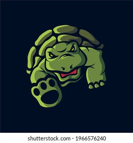 This angry turtle illustration vector is perfect if used for team logos, symbol images on the beach, or for t-shirts and also for anything else.