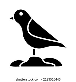 this is an animal icon using a simple glyph style