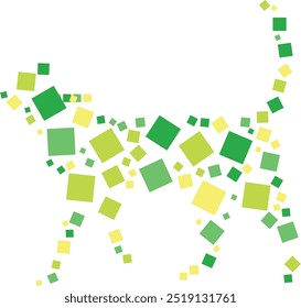 This animal vector pattern features a seamless arrangement of various animals in a playful and vibrant design. Ideal for textiles, wallpapers, and digital backgrounds, it adds a fun, lively touch