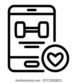 This App icon is suitable for Fitness, Healthy Lifestyle, Sports, etc.
