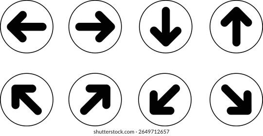 this is an arrow icon design, arrow icon for app, direction icon. group set arrow icon.
