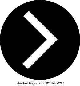 This arrow uses a black circle and a pointed triangular line is added in the middle of the circle. very suitable and can also be used for anyone,anytime,anywhere, any industry,any field, and any media