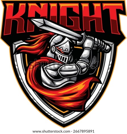 This art is especially for e-sport or team e-sport logo, this art was describe strong, powerful and brave. 