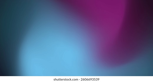 This artwork features a grainy, abstract background showcasing deep blue and soft pink shades